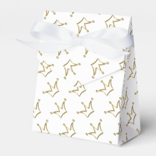 Funny Golden Crown - luxury royal 1 Favor Boxes
