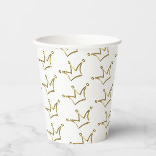 Funny Golden Crown - luxury royal 1 Paper Cups