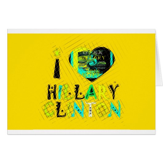 Funny Golden lovey Amazing Hope Hillary for USA Co (Front Horizontal)