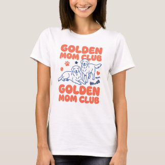 Funny Golden Retriever Mom T-Shirt