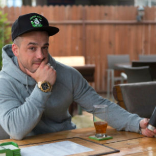 Funny Golf Ball Another Round 19th Hole Golfer Snap Back Hat