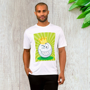 Funny Golf Ball King Of Golfing T-Shirt