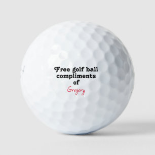 Funny Golf Ball - Lost Ball Gag