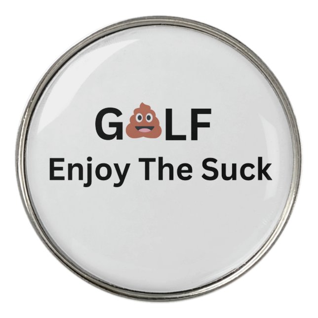 Funny Golf Ball Marker (Front)