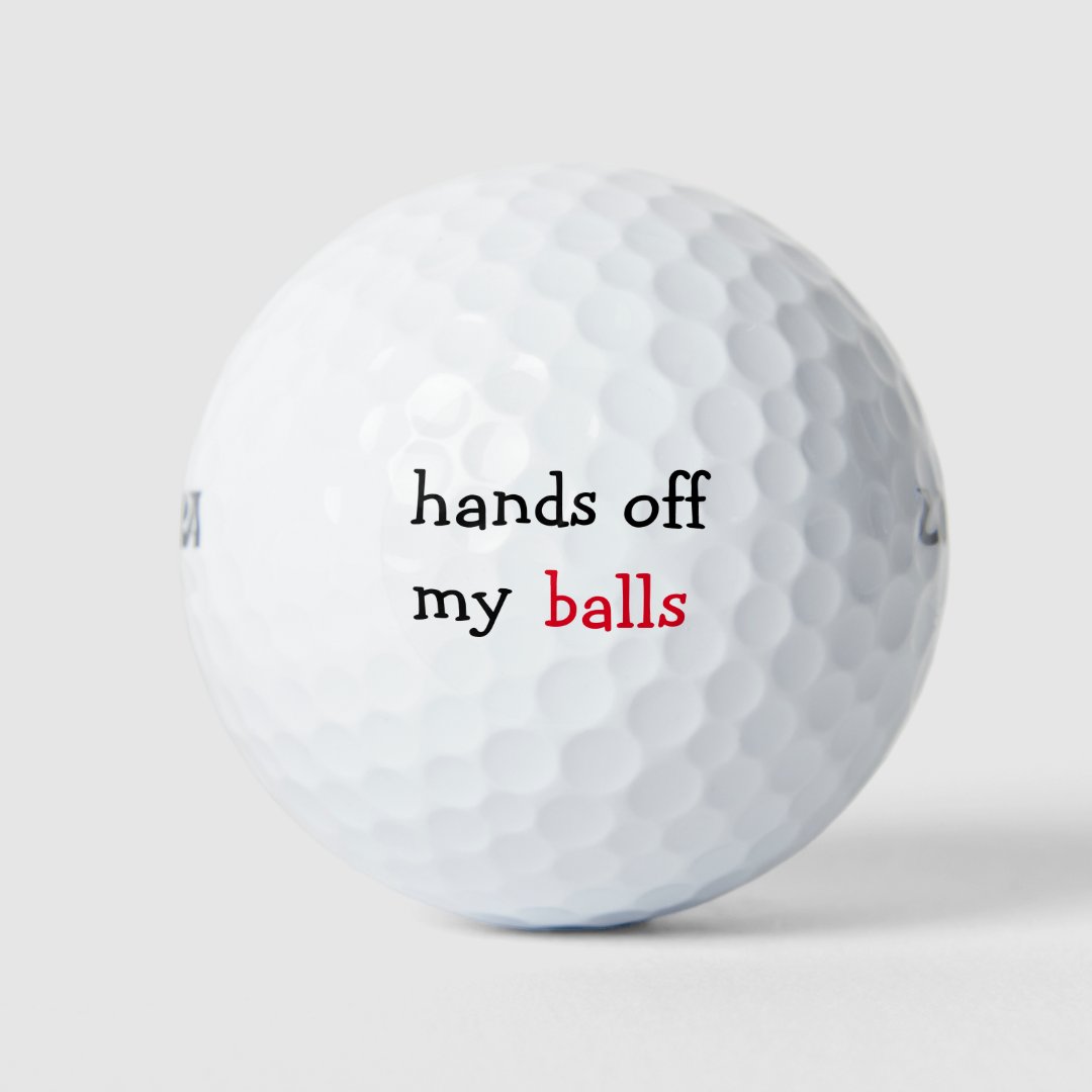 Funny Golf Ball Novelty Zazzle