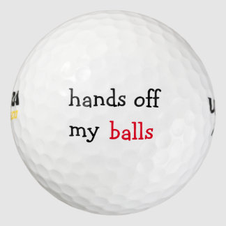 Funny Golf Ball Novelty