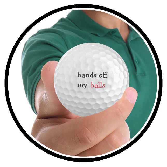 Funny Golf Ball Novelty Zazzle