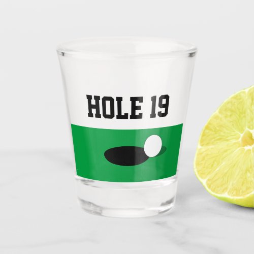 Funny golf ball shot glass gift for golfers