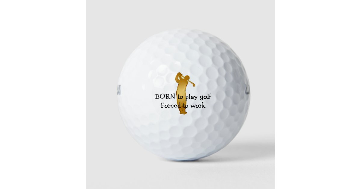 Funny Golf Balls