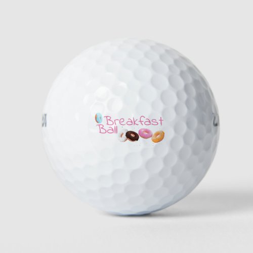 Funny Golf Balls _ Breakfast Balls