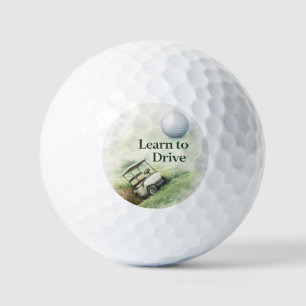 Funny Golf Balls Gift for Beginners