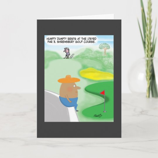 Funny Golf Card | Zazzle.com