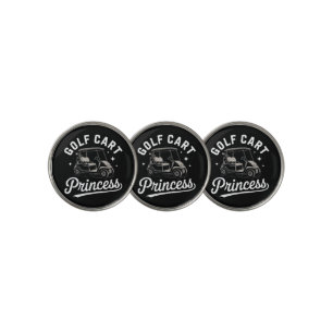 Funny Golf Cart Princess Sarcastic Golfing Ladies Ball Marker