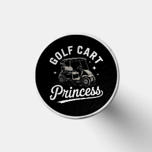 Funny Golf Cart Princess Sarcastic Golfing Ladies Tees