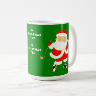 Funny Golf Christmas Coffee Mug