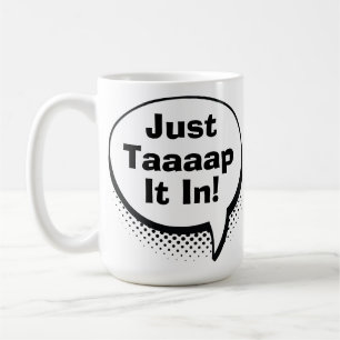 Funny Golf Dad Scramble Pop Art Comic Movie Quote Coffee Mug