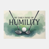 Cute Golfing Humor Decor for Fans Doormat