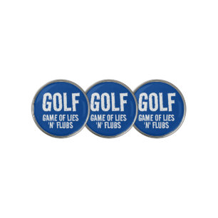 Funny Golf Game of Lies Ball Marker