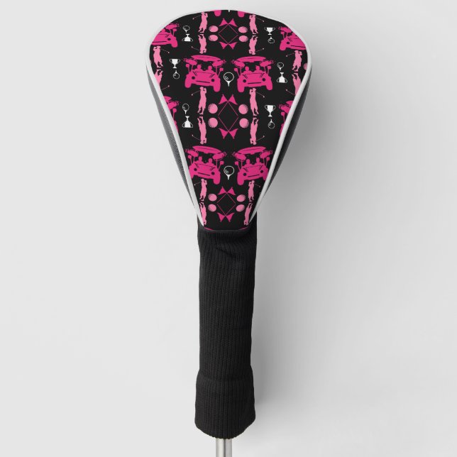 Funny Golf Gift For Beginners Head Cover (Front)