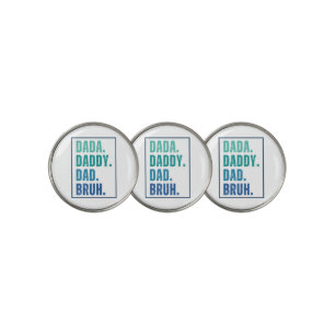 Funny golf gift for dad Father's Day birthday  Ball Marker