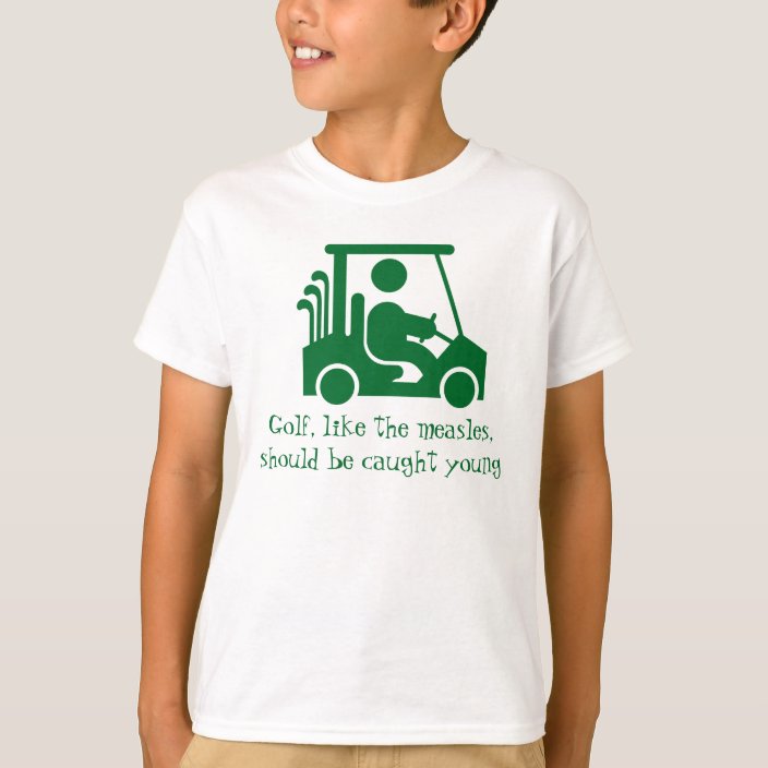 Funny Golf Tee Shirts
 Funny Golf Golfer Green Kids T shirt