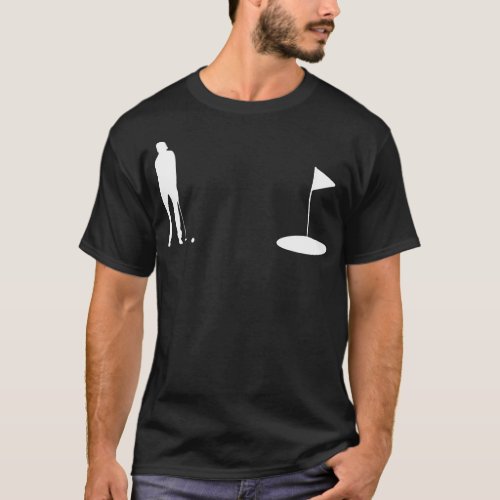 Funny Golf Golfing Outfit For Golfers  T_Shirt
