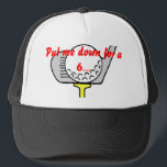 Funny Golf Hat<br><div class="desc">We all know a guy like this... great gift for that "special" golfer in your life!</div>