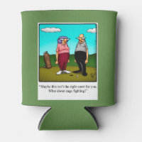 Funny Golf Humor Beer Cosy Can Cooler
