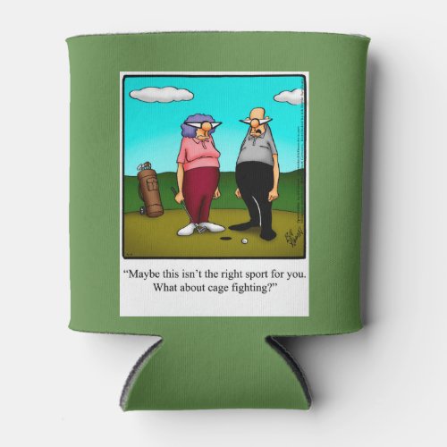 Funny Golf Humor Beer Cosy Can Cooler