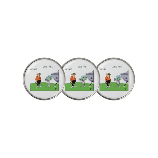 Funny Golf Humor Golf Ball Markers Zazzle