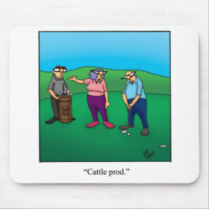 Funny Golf Humor Mouse Pad