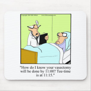 Funny Golf  Humor Mousepad Gift