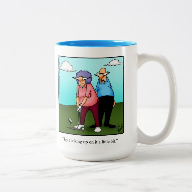 Funny Golf Humor Mug (Right)