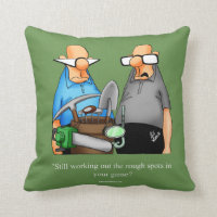 Funny Golf Humor Pillow For Golfers