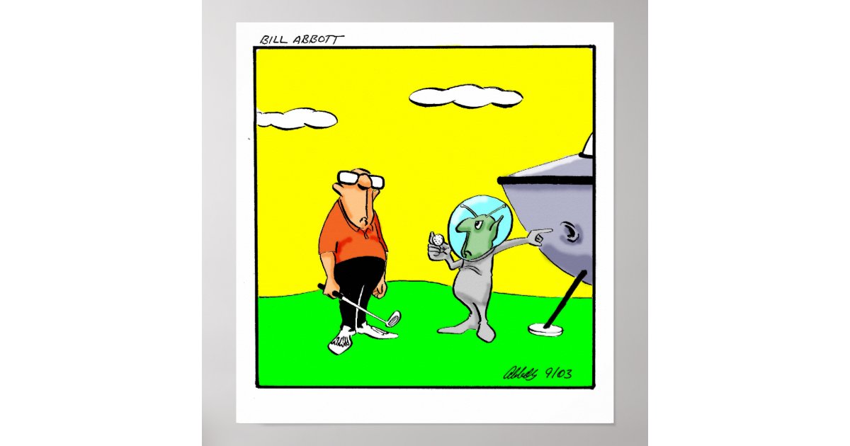 Funny Golf Humor Poster T Zazzle