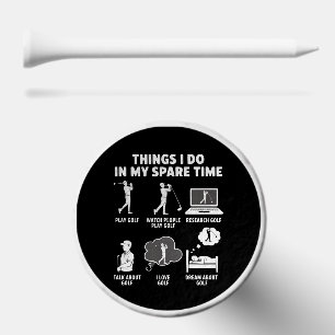 Funny Golf Lover Coach Gifts Dad Grandpa Golfer Golf Tees