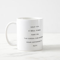 funny golf mug