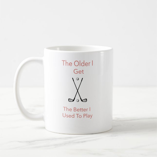 Funny Golf Mug (Left)
