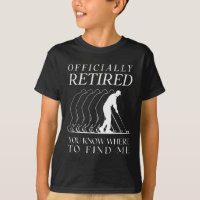 Funny Golf Officially Retired Golfer Golfing Retir