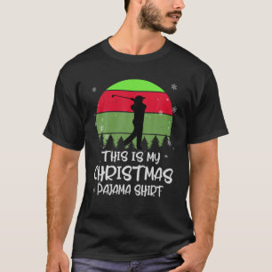 Funny Golf Player Costume - This Is My Ugly Christ T-Shirt