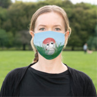 Funny Golf Player Country Club Sports Fan Golf Cloth Face Mask