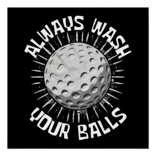 Funny-golf Poster
