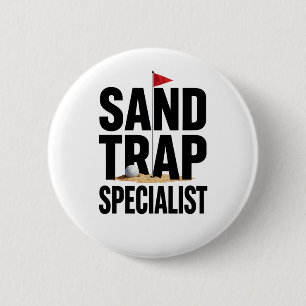 Funny Golf Quote for Golf Addicts Button