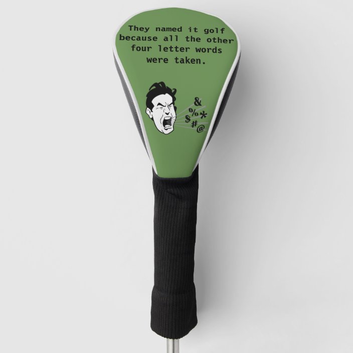 Funny Golf Quote Golf Head Cover