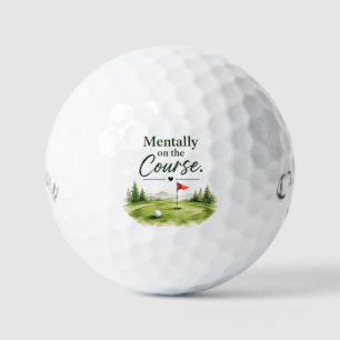 Funny Golf Saying about golfer Balls
