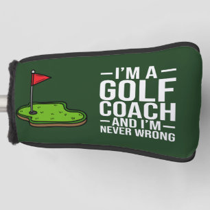 Funny Golf Saying for Golfer Golf Club Head Cover