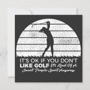 funny golf sayings golfing quote invitation