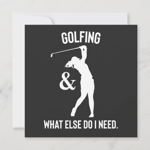 funny golf sayings golfing quote invitation