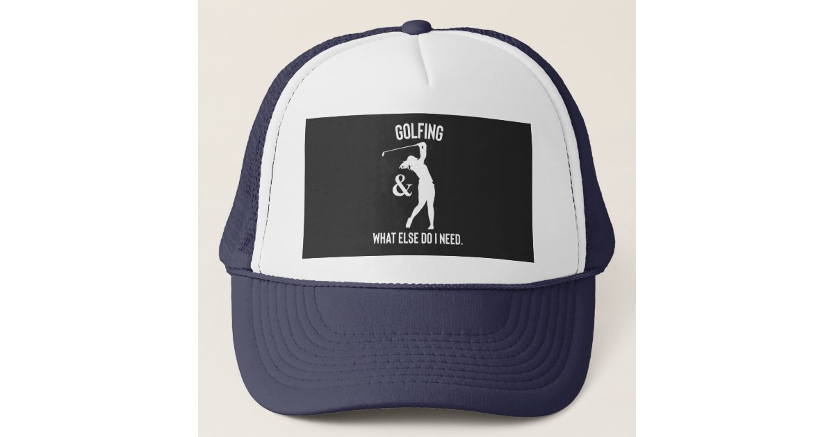 funny golf sayings golfing quote trucker hat