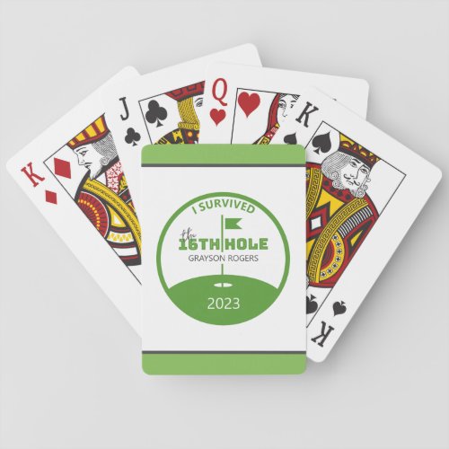 Funny Golf Sayings Playing Cards